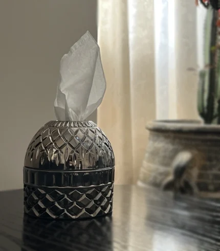 جای دستمال کاغذی بلوری