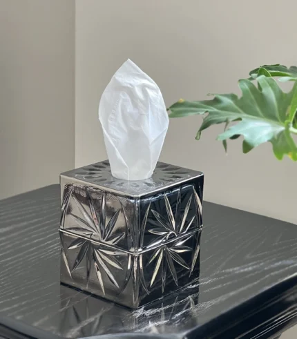 جای دستمال کاغذی بلوری